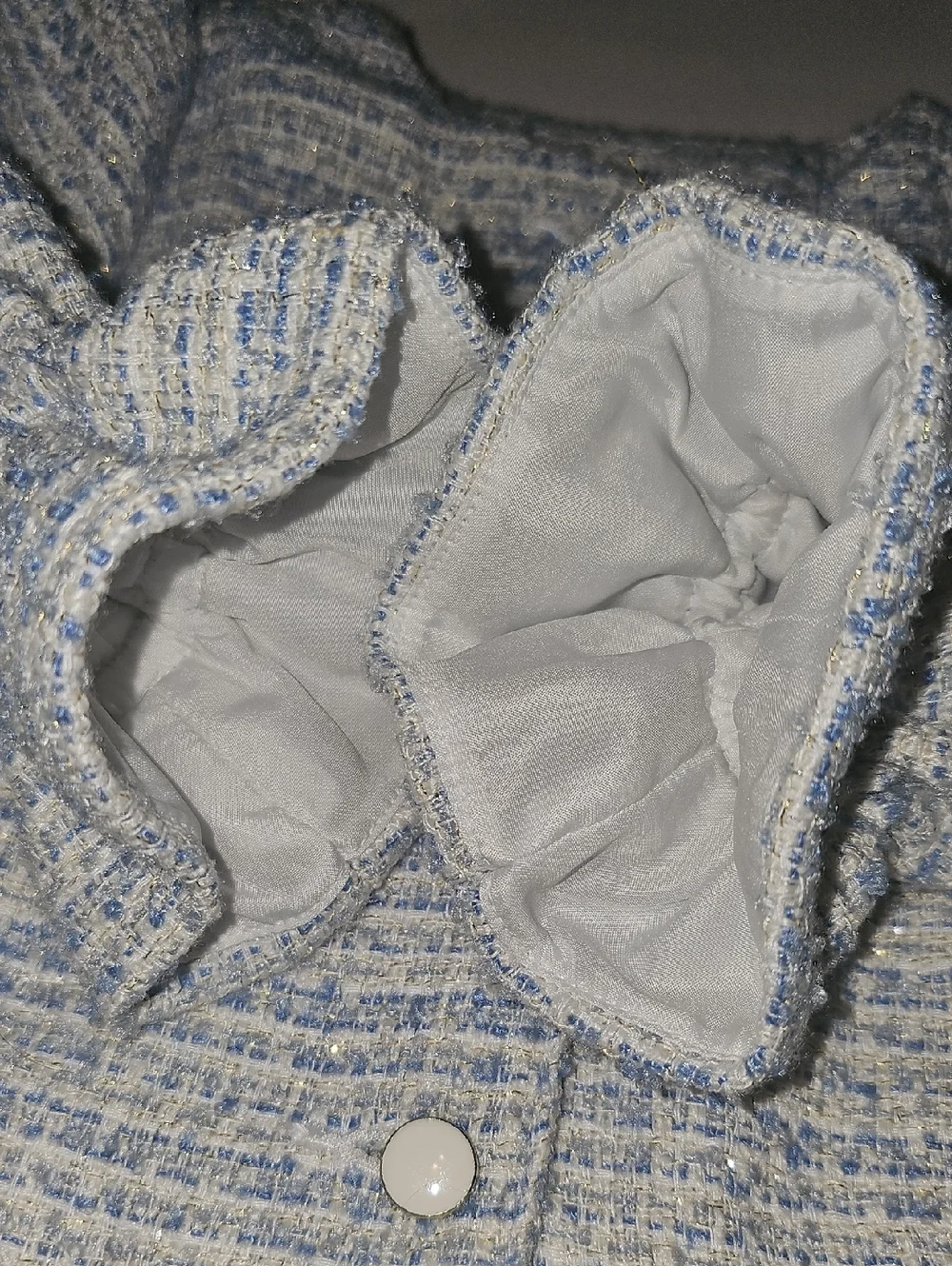 Janie & Jack Tweed Jacket & Short Set SZ 18/24 Months